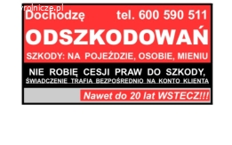 ODSZKODOWANIA Piotr A. Kawski, tel. 600 590 511